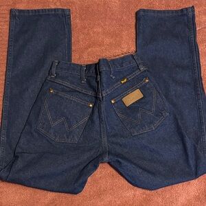 Wrangler Men's Deep Blue Cowboy Cut Jeans